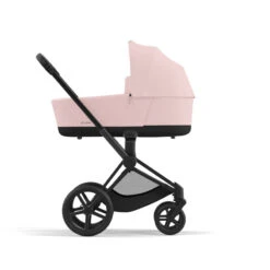 Trio Poussette Priam 4 + Cloud T Plus I-Size + Nacelle CYBEX Matt Black/Peach Pink -Cybex Soldes Magasin trio poussette priam 4 cloud t plus i size nacelle cybex matt blackpeach pink 3