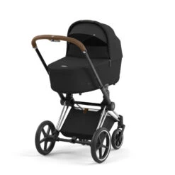 Trio Poussette Priam 4 + Cloud T I-Size + Nacelle CYBEX Chrome Brown/Sepia Black -Cybex Soldes Magasin trio priam 2023nacellecloud t 3